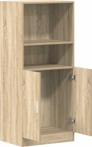 vidaXL vidaXL Szafka kuchenna, dąb sonoma, 57x41,5x131,5 cm 5