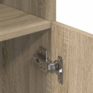 vidaXL vidaXL Szafka kuchenna, dąb sonoma, 57x41,5x131,5 cm 8