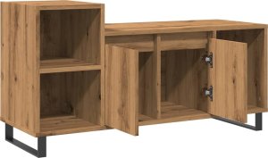 vidaXL Szafka pod telewizor, dąb artisan, 100x35x55 cm 5
