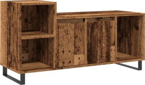 vidaXL Szafka pod TV, stare drewno, 100x35x55 cm 2