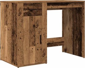 Biurko vidaXL Brązowe 100 cm x 49 cm 2