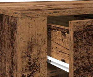 Biurko vidaXL Brązowe 100 cm x 49 cm 9