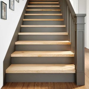 vidaXL vidaXL Stopnie schodowe, 16 szt., surowe 90x25x2 cm lite drewno dębowe 1