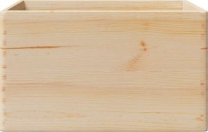 vidaXL vidaXL Skrzynka drewniana z uchwytami, 40x30x23cm, lite drewno sosnowe 4