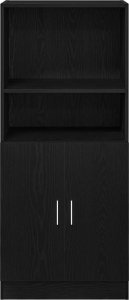 vidaXL vidaXL Szafka kuchenna, czarna 57x41,5x131,5cm materiał drewnopochodny 4