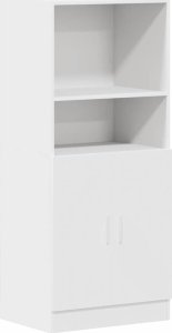 vidaXL vidaXL Szafka kuchenna, biała 57x41,5x131,5 cm materiał drewnopochodny 2