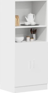 vidaXL vidaXL Szafka kuchenna, biała 57x41,5x131,5 cm materiał drewnopochodny 3
