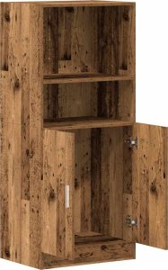 vidaXL vidaXL Szafka kuchenna, stare drewno, 57x41,5x131,5 cm 5