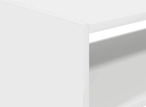 vidaXL vidaXL Stojaki na buty 2 szt., sztaplowane, białe, 60x30x30,5 cm 7