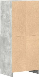 vidaXL vidaXL Szafka kuchenna, szarość betonu, 57x41,5x131,5 cm 6