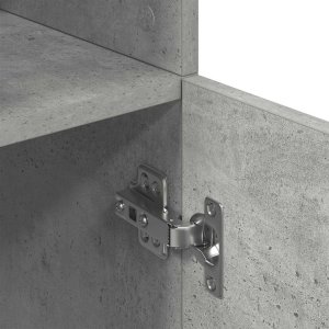 vidaXL vidaXL Szafka kuchenna, szarość betonu, 57x41,5x131,5 cm 7