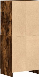 vidaXL vidaXL Szafka kuchenna, przydymiony dąb, 57x41,5x131,5 cm 7