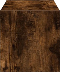 vidaXL vidaXL Stojak na buty, sztaplowany, przydymiony dąb, 60x30x30,5 cm 5