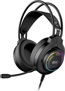 Słuchawki Genius GENIUS sluchátka s mikrofonem GX GAMING HS-GX580U, USB, RGB, černá 1