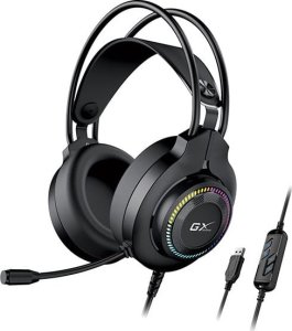 Słuchawki Genius GENIUS sluchátka s mikrofonem GX GAMING HS-GX580U, USB, RGB, černá 2