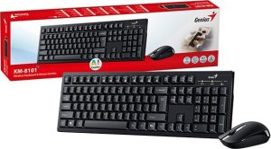 Klawiatura + mysz Genius GENIUS set klávesnice + myš Smart KM-8101/ Bezdrátový set 2,4GHz/ Copilot/ CZ+SK layout 3