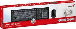 Klawiatura + mysz Genius GENIUS set klávesnice + myš Smart KM-8200/ Bezdrátový set 2,4GHz/ Copilot/ CZ+SK layout 3