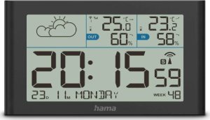 Termometr Hama STACJA POGODY SYLT TERMOMETR HIGROMETR 3
