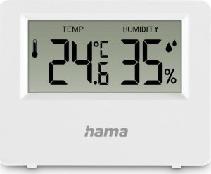 Termometr Hama TERMOMETR HIGROMETR EBRO BIAŁY 12