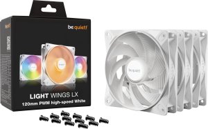 Wentylator be quiet! Light Wings LX 120mm PWM High-Speed Biały 3-pack (BL125) 5