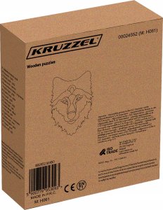 Kruzzel Układanka drewniana- puzzle Kruzzel 24552 10