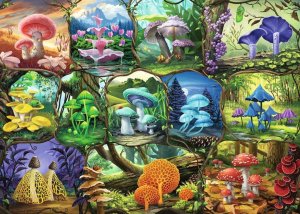 Ravensburger Puzzle Piękne grzyby 1000 elementów 2