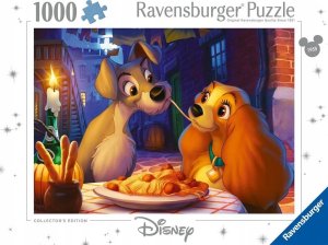 Ravensburger Puzzle Disney Classics Zakochany kundel 1000 elementów 1