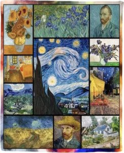 Hanipol Koc - V. van Gogh, kolaż 1