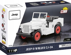 Cobi Jeep Willys CJ-2A biały 3