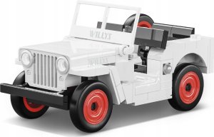 Cobi Jeep Willys CJ-2A biały 4