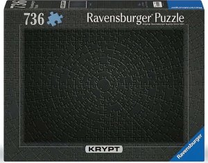 Ravensburger Puzzle Krypt czarne 736 elementów 4