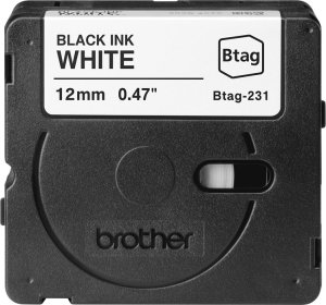 Brother Brother BTAG-231 taśmy do etykietowania Czarny na białym 1