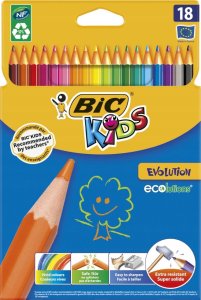 Bic KREDKI OLO 18KOL/180MM CON 9318 EVOLUT PUD NE 1