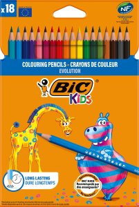 Bic KREDKI OLO 18KOL/180MM CON 9318 EVOLUT PUD NE 4
