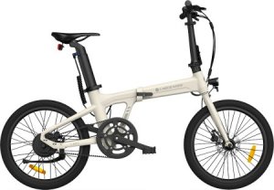 Rower elektryczny Canon Full Electric bicycle ADO A20 AIR, Cream White 3