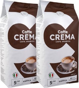 Kawa ziarnista Coffix Kawa ziarnista 2x 1kg Caffe Crema 100% Arabica 1