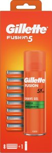 Gillette Fusion5 wkład, 8 szt. + Fusion żel 200ml 1