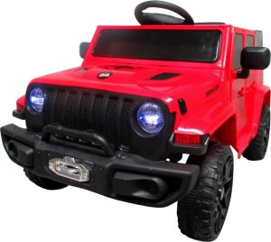 R-Sport Cabrio Jeep F3 czerwony, autko na akumulator+ BUjak 1