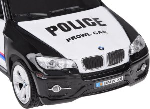 Jokomisiada Sportowy radiowóz BMW X6 auto sterowane na pilota RC0660 CY 8