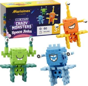 洋楽 KONFLIC WORLD Marioinex Klocki mini Crazy Monsters Space Jinks kosmos
