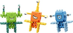 Marioinex Marioinex Klocki mini Crazy Monsters Space Jinks kosmos 60ele ZA5490 2