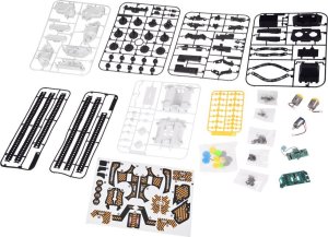 Jokomisiada Zestaw 4w1 do składania Maszyny budowlane Zdalnie sterowane 176-ele RC0665 2