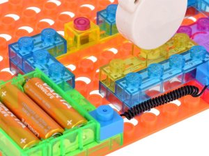 Jokomisiada Mały elektryk Zestaw do budowy bloków elektronicznych 120 projektów ZA5241 12