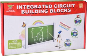 Jokomisiada Mały elektryk Zestaw do budowy bloków elektronicznych 120 projektów ZA5241 15