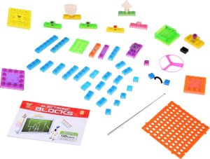 Jokomisiada Mały elektryk Zestaw do budowy bloków elektronicznych 120 projektów ZA5241 2