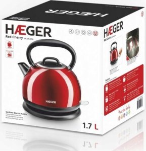 Czajnik Haeger KETTLE RED CHERRY EK-22R.021A 2