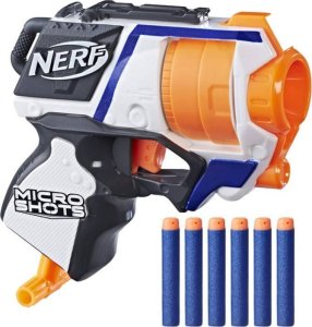 Hasbro Duży Zestaw Pistolet Nerf Strike 6 szt. pistolet + naboje piankowe ZA5181 2
