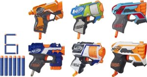 Hasbro Duży Zestaw Pistolet Nerf Strike 6 szt. pistolet + naboje piankowe ZA5181 7