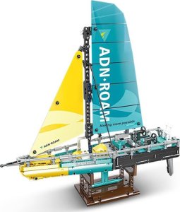 Jokomisiada Klocki techniczne Jacht regatowy 675-elementów kolorowe klocki ZA5296 2