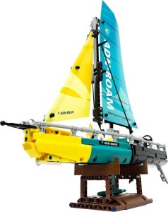 Jokomisiada Klocki techniczne Jacht regatowy 675-elementów kolorowe klocki ZA5296 4